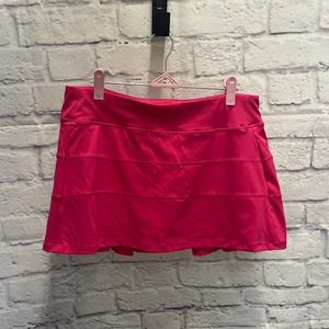 Hot Pink Tennis Skort- Athletic